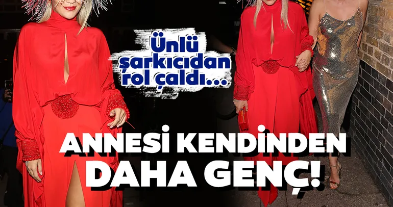 Dünyaca ünlü şarkıcı Rita Ora’nın annesi güzelliği ile büyüledi! Rita Ora’nın annesi kendisinden genç!