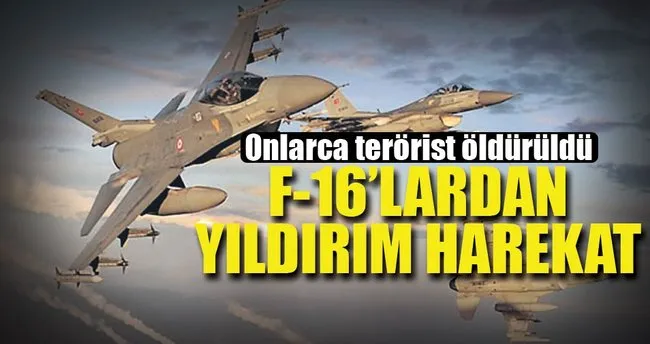 45 dakikalık Yıldırım harekât: 27 PKK’lı öldürüldü