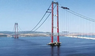 1915 Çanakkale Köprüsü’nde tarihi an