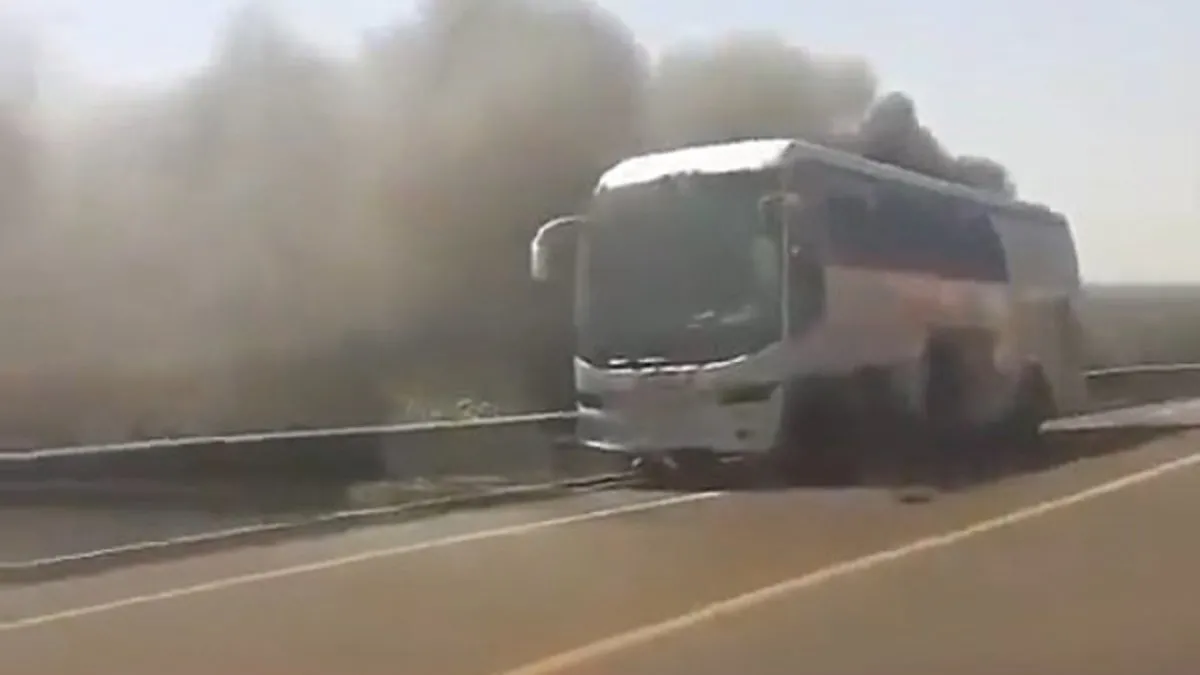Meksika’da beton mikseri dehşeti: Alevler arasında can pazarı yaşandı