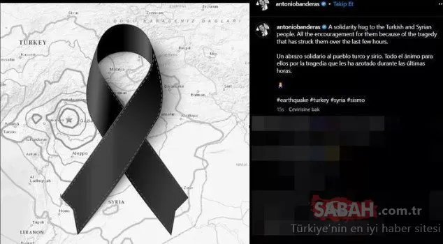 Dünyaca ünlü sanatçılardan Türkiye’ye destek mesajları! Aklım Türkiye’deki dostlarımda