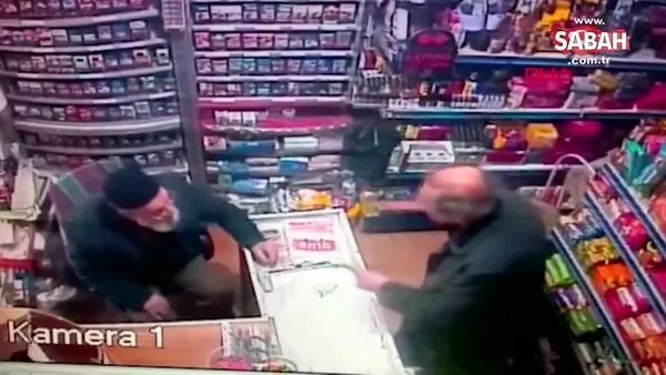 Bakkal Amca Dolandiriciya Adeta Osmanli Tokadi Yapistirdi Videosunu Izle Sabah Tv