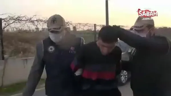 Son dakika: İkiz şehitlerin kabrine saldıran DEAŞ üyeleri adliyeye sevk edildi | Video