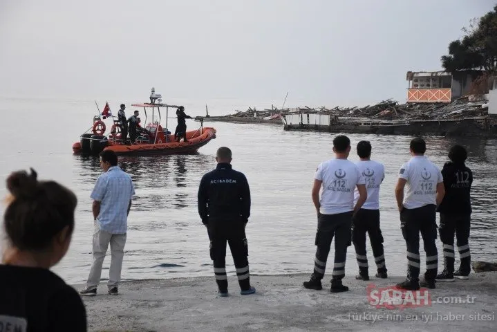 Bodrum’da mülteci teknesi battı!