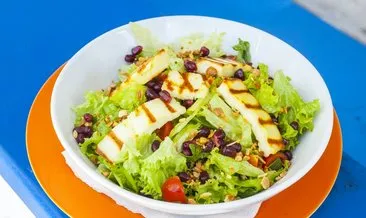 Lezzetli ve sağlıklı: Hellim salata tarifi