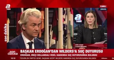 Başkan Erdoğan’dan ırkçı Hollandalı Wilders’a suç duyurusu! | Video