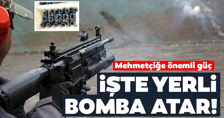 Yerli ve milli bomba atar AK40-GL TSK’ya teslim edildi
