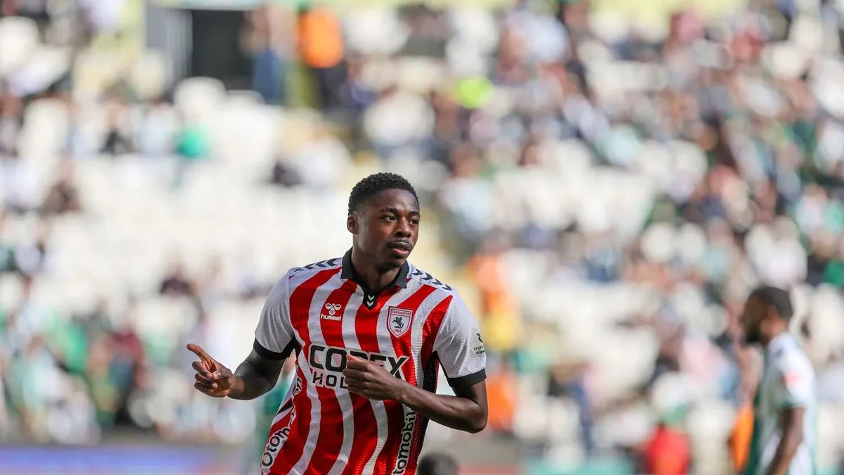 Samsunspor’da Anthony Musaba ile yollar ayrıldı! Samsunspor’da Anthony Musaba ile yollar ayrıldı!