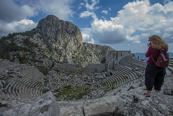 İskender'in alamadığı Termessos ziyaretçilerini büyülüyor