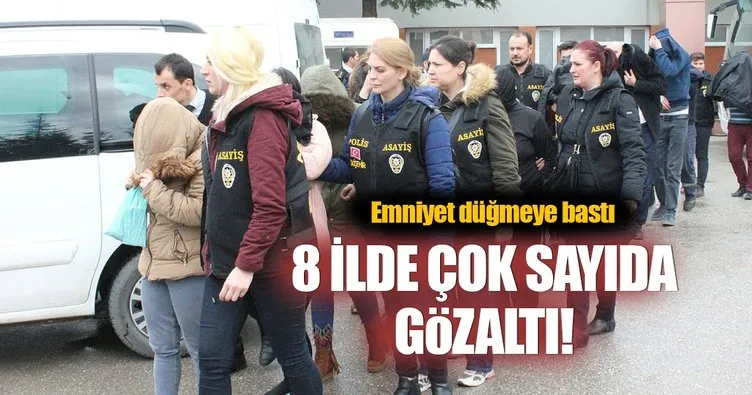 Eskişehir’de fuhuş operasyonu: 40 kişi gözaltında