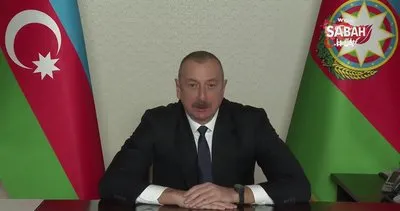 Azerbaycan Cumhurbaşkanı Aliyev’den Ermenistan’a uyarı | Video