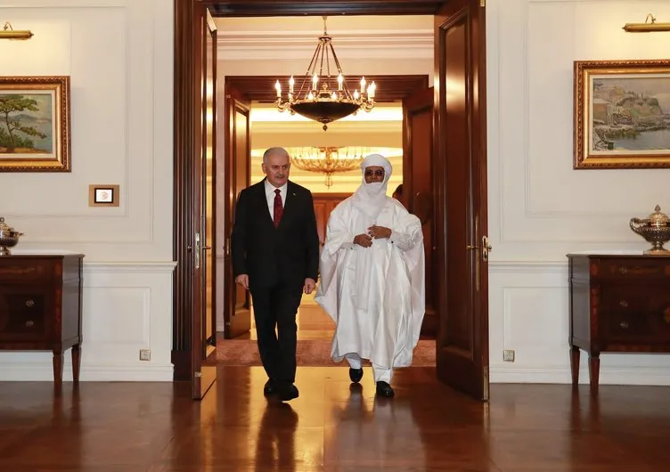 Nijer Başbakanı Brigi Rafini, Çankaya Köşkü’nde