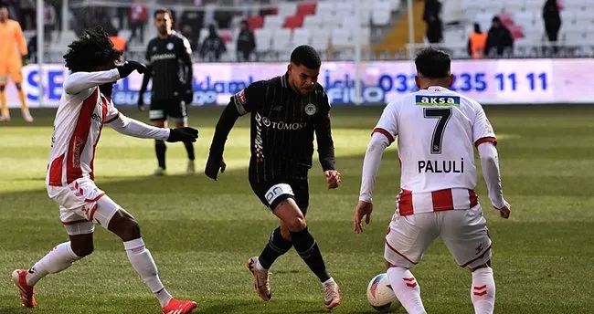 Sivasspor ile Konyaspor yenişemedi!