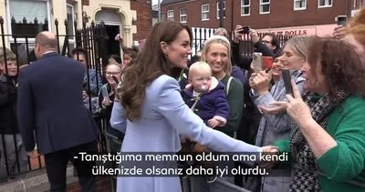 Kate Middleton’a İrlanda tepkisi: Kendi ülkenizde kalmalıydınız! | Video