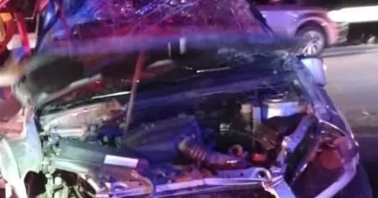 Tarsus’ta kaza: 2 ölü, 4 yaralı