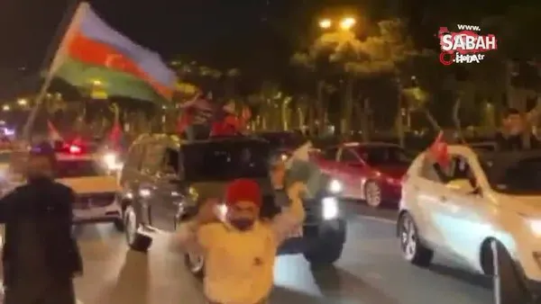 Bakü’de Şuşa zaferi kutlamaları devam ediyor | Video