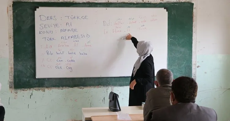 Barış Pınarında Türkçe dersleri başladı