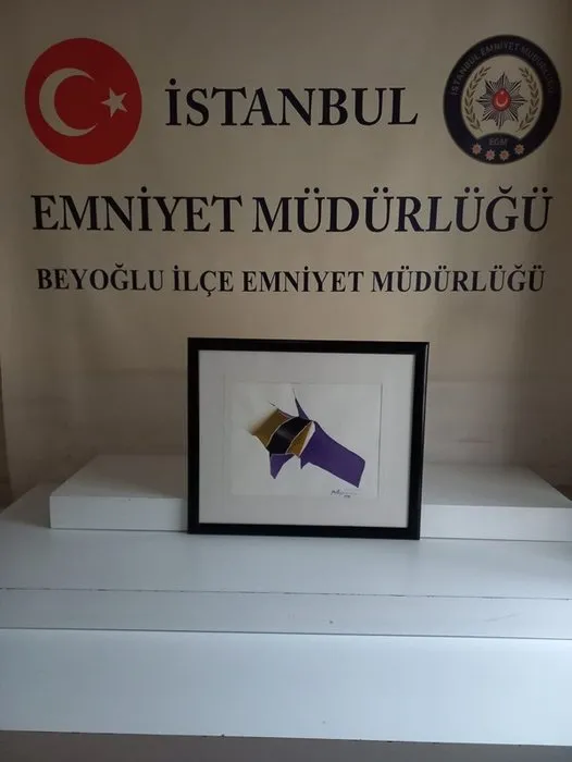 Eski büyükelçinin yarım milyonluk tablosu çalındı: Hırsız bakın kim çıktı!