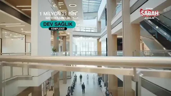 Bakan Koca paylaştı! İşte Başakşehir Çam ve Sakura Şehir Hastanesi | Video