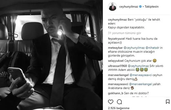 Ünlü isimlerin Instagram paylaşımları (31.01.2018)
