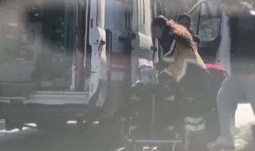 Kontrolden çıkan motosiklet devrildi: 4 yaralı