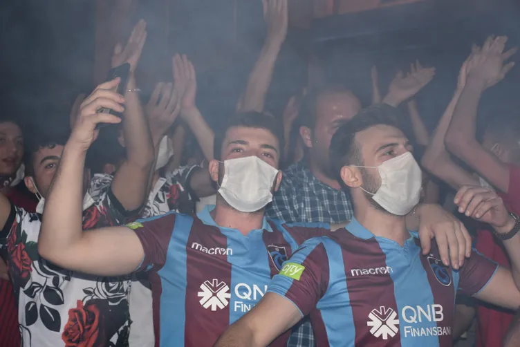 Türkiye Kupası şampiyonluğunun ardından Trabzon'da büyük coşku!