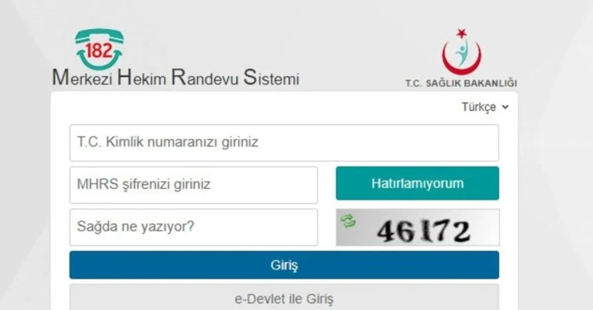 internetten online hastane randevusu alma mhrs online e nabiz sistemi ile hastane randevusu nasil alinir son dakika haberler