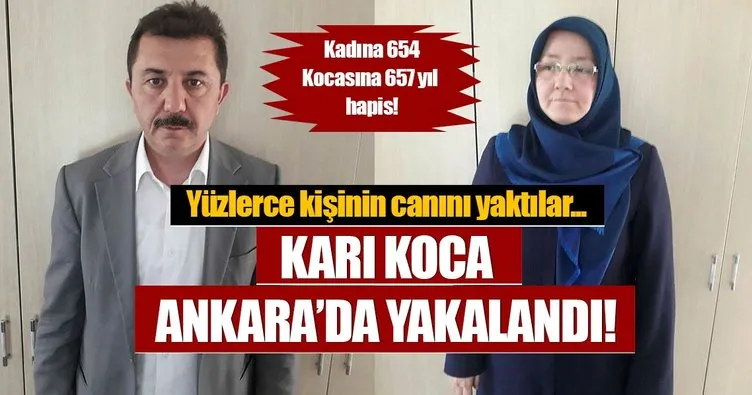 Dolandırıcı firari çift Ankara’da yakalandı