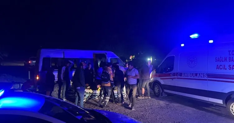 Nevşehir’de korkunç kaza! Refüje çarpan minibüsteki 7 kişi yaralandı