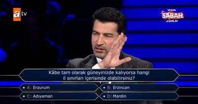 Kim Milyoner Olmak İster’de heyecan yaratan 300 bin TL’lik soru! Kabe sorusuna doğru cevap verseydi…