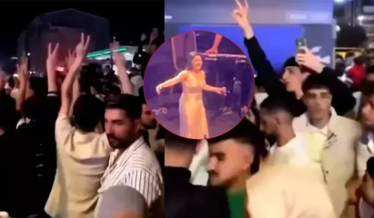 CHP’li Esenyurt Belediyesi’nin konserinde terör propagandası: Bebek katili Öcalan için slogan attılar!