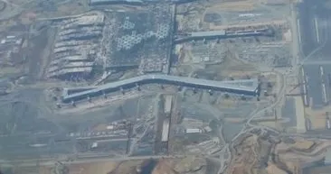 3. havalimanının son hali havadan görüntülendi
