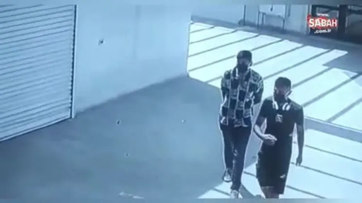 Nusaybin’de hırsızların, taziye evinin sulu klimasını çalma anı kamerada! | Video