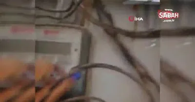 HDP ve DBP binasındaki kaçak elektrik görüntüleri ortaya çıktı