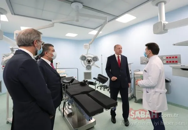 Başkan Erdoğan tek tek inceledi! Sancaktepe'deki Prof. Dr. Feriha Öz Acil Durum Hastanesi açıldı