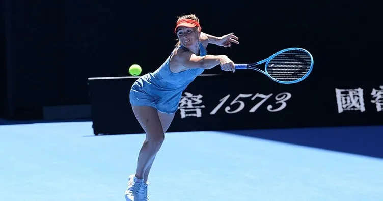 Sharapova’dan Avustralya Açık’a veda