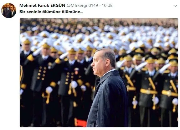 Twitter’da Cumhurbaşkanı Erdoğan’a dev destek