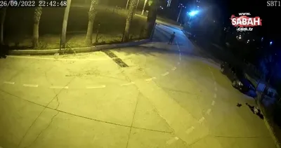 Mersin’deki saldırıda şehit olan polisin teröristi etkisiz hale getirdiği anlar güvenlik kamerasına yansıdı | Video