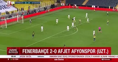 Fenerbahçe 2-0 Afjet Afyonspor MAÇ ÖZETİ İZLE! Ziraat Türkiye Kupası Fenerbahçe-Afjet Afyonspor Maç Özeti ve Golleri izle | Video
