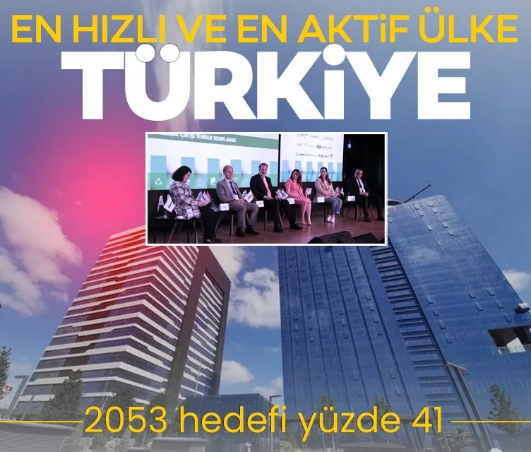En hızlı ve en aktif ülke Türkiye: 2053 hedefi yüzde 41!