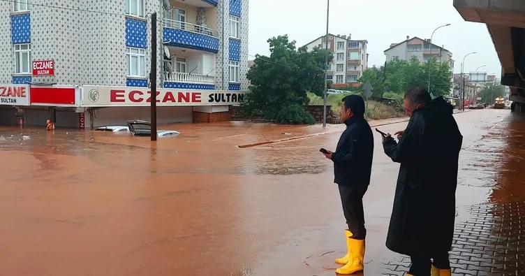 Kırşehir’de sağanak yağış!