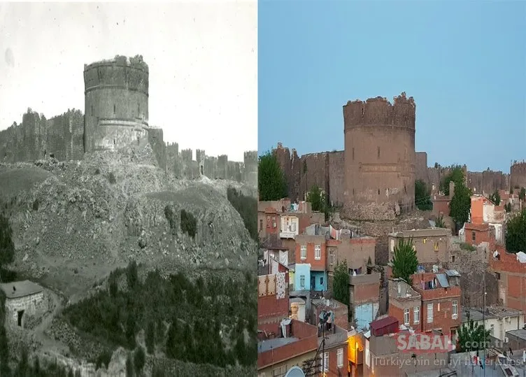 Tarihi yapıların asırlık yolculuğu aynı kadrajdan görüntülendi