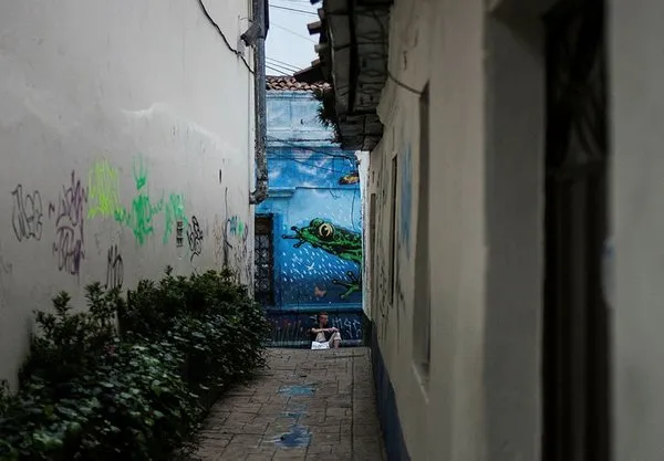 Bogota’daki grafitili mahalle dünyanın ilgisini çekiyor