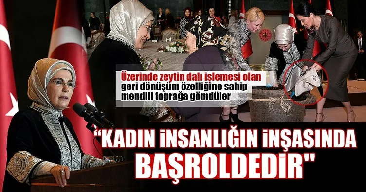 Emine Erdoğan, kadınlara “Sıfır Atık” temasıyla davet verdi