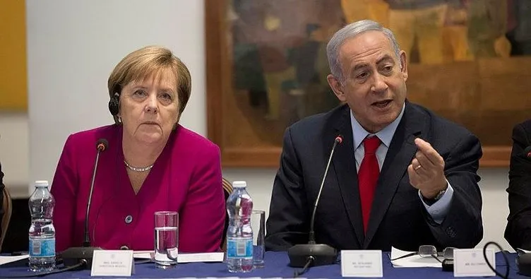 İsrailli bakandan misafir Merkel’e azar gibi çıkış