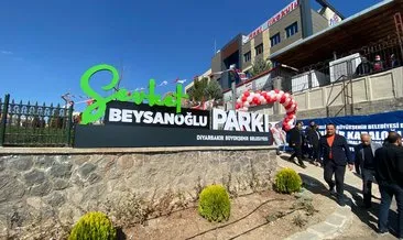 Ömrünü Diyarbakır’a adayan Şevket Beysanoğlu’nun adını taşıyan park açıldı
