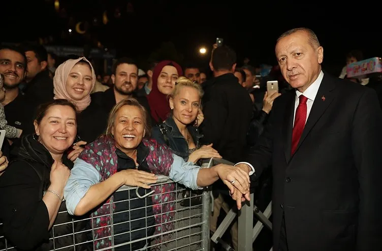 Başkan Erdoğan, İBB’nin Yenikapı Etkinlik Alanı’nı ziyaret etti