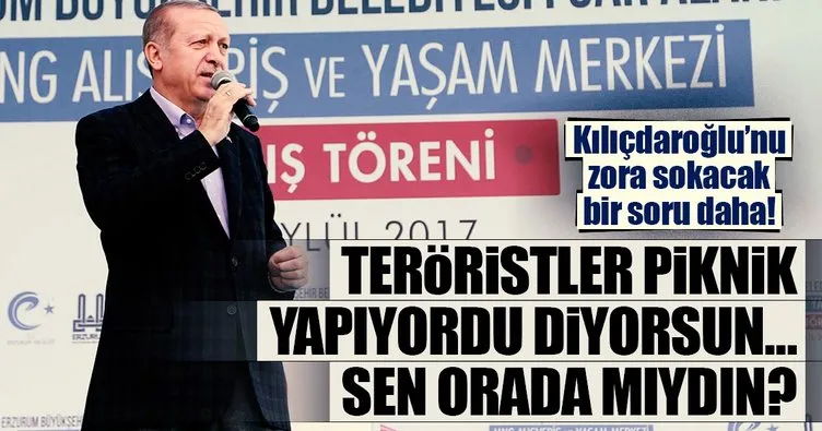 Cumhurbaşkanı Erdoğan'dan Kılıçdaroğlu'na sert sözler