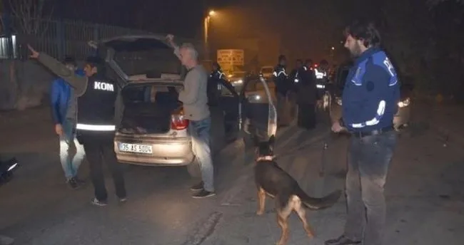 İzmir’de 300 polisle narkotik uygulaması!