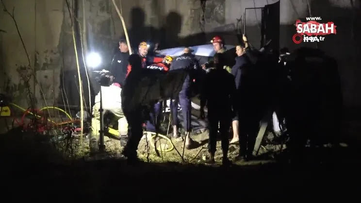 Kontrolden çıkan otomobil dereye uçtu: 4 yaralı | Video